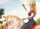 Cheval de Barbie équitation